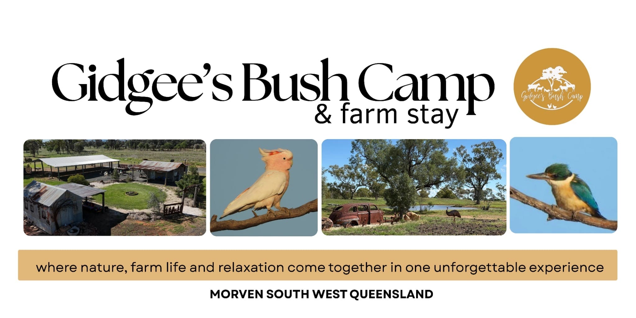 Gidgee's Bush Camp & farm stay - Morven South West Queensland